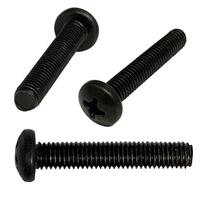 PPTFF010118BO #10-32 x 1-1/8" Pan Head, Phillips, Thread Forming Screw, Black Oxide